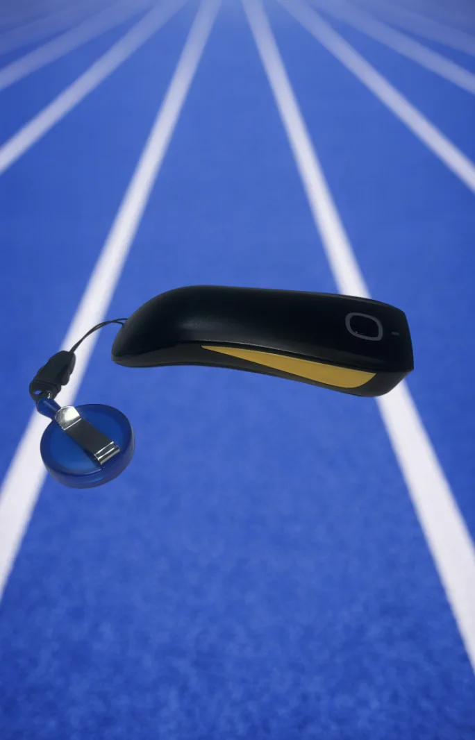 SplitFast barcode scanner top view